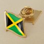 1Pcs Jamaica Flag Waving Brooches Lapel Pins