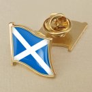 1Pcs Scotland Flag Waving Brooches Lapel Pins