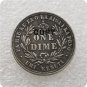1883 Hawaii 10C One Dime Umi Keneta Copy Coin-No Stamp