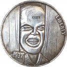 1937-D Door Clamp Head Buffalo Nickel Copy Coin-No Stamp 1937-D Door Clamp Head Buffalo Nickel Copy Coin-No Stamp