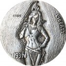 1937-D Axe Woman Buffalo Nickel Copy Coin-No Stamp 1937-D Axe Woman Buffalo Nickel Copy Coin-No Stamp