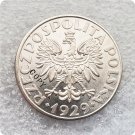 1929 Poland 1 Złoty Copy Coins 1929 Poland 1 Złoty Copy Coins