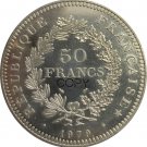 1979 Francs 50 French Hercule De Dupre Cupronickel Copy Coin