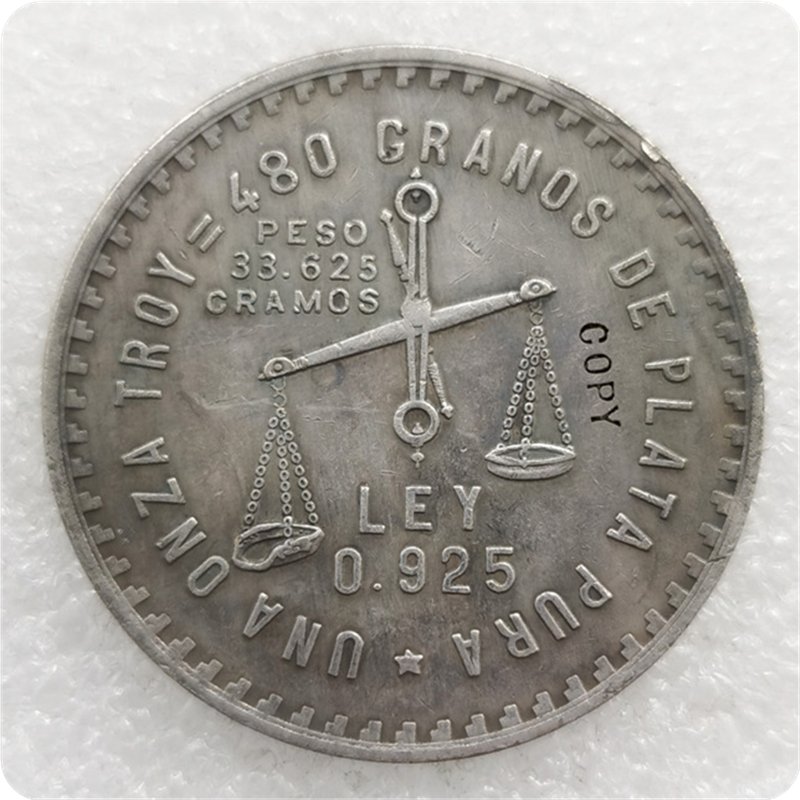 1947 Mexico 1 Onza Pattern Strike Copy Coin