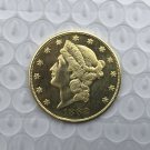 US Coin 1882 Liberty Head $20 Twenty Dollars Gold Copy Coin