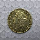 US Coin 1885 Liberty Head $20 Twenty Dollars Gold Copy Coin US Coin 1885 Liberty Head $20 Twenty Dollars Gold Copy Coin