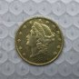 US Coin 1885 Liberty Head $20 Twenty Dollars Gold Copy Coin