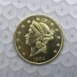 US Coin 1886 Liberty Head $20 Twenty Dollars Gold Copy Coin