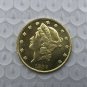 US Coin 1889 Liberty Head $20 Twenty Dollars Gold Copy Coin