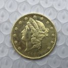US Coin 1892 Liberty Head $20 Twenty Dollars Gold Copy Coin