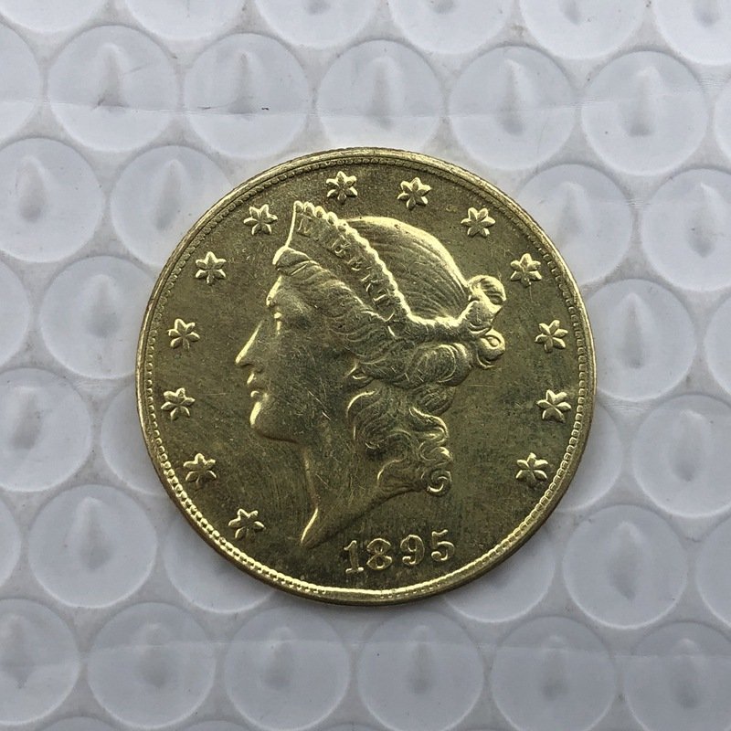 US Coin 1895 Liberty Head $20 Twenty Dollars Gold Copy Coin