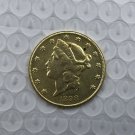 US Coin 1898 Liberty Head $20 Twenty Dollars Gold Copy Coin