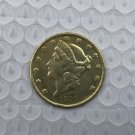 US Coin 1900 Liberty Head $20 Twenty Dollars Gold Copy Coin US Coin 1900 Liberty Head $20 Twenty Dollars Gold Copy Coin