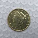 US Coin 1901 Liberty Head $20 Twenty Dollars Gold Copy Coin