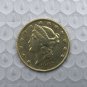 US Coin 1907 Liberty Head $20 Twenty Dollars Gold Copy Coin