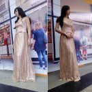 Wedding Bridal Pink Dresses Lace Luxury Thai Traditional Clothing Sweet Suite