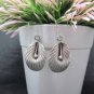 Hill Tribe Fine Sterling Silver Earrings Ethnic Gorgeous Dangle Leaf Jewelry