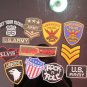 Assorted 50pcs Embroidered Patches Clothes Iron on Sewing Badges Mix theme