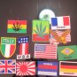 Assorted 50pcs Embroidered Patches Clothes Iron on Sewing Badges Mix theme
