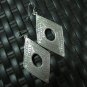 Earrings Hill Tribe Fine Silver Hand Craft Thai Styles Theme er004