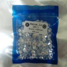 Cubic Zirconia Clear CZ Round Machine Cut 5mm. 200 pcs Pack AA Turkish Premium