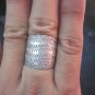 Fine Silver Rings HILL TRIBE Ethno Anello Argento Bohemiens Artisan Craft 56067