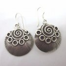 Fine Silver Earrings HillTribe Orecchini серьги Bohemien Styles 166013