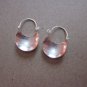 Hill Tribe Fine Sterling Silver Earrings Gorgeous Moon Curve Huggie Orecchini