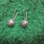 Hill Tribe Fine Sterling Silver Earrings Aretes &Atilde;&cedil;redobber Small Shell Hook Charm