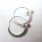Fine Silver Earrings HillTribe Orecchini &Ntilde;�&ETH;&micro;&Ntilde;�&Ntilde;�&ETH;&sup3;&ETH;&cedil; Small Hoops 166021