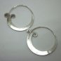 Fine Silver Earrings HillTribe Orecchini &Ntilde;�&ETH;&micro;&Ntilde;�&Ntilde;�&ETH;&sup3;&ETH;&cedil; Small Hoops 166021