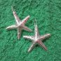 Hill Tribe Earrings Pure Silver Handcrafted Artisan Starfish Star Shape er064