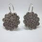 Fine Silver Earrings HillTribe Orecchini &Ntilde;�&ETH;&micro;&Ntilde;�&Ntilde;�&ETH;&sup3;&ETH;&cedil; Hammered 16603