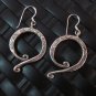 Silver Earrings Hill Tribe Handcraft Ethnic Artisan Tribal Round er036