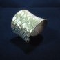 Fine Silver Rings Solid Sterling Ethno Anello Argento Polka Dots Twinkle 56029