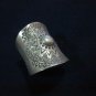 Fine Silver Rings HILLTRIBE Ethno Anello Argento SUN Symbolic Graphic Band 56045