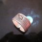 Fine Silver Rings HILLTRIBE Ethno Anello Argento Tribal For Charms Hangs 56066