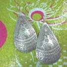 Hill Tribe Fine 925 Sterling Silver Earrings Asia Styles Sunny Season Theme