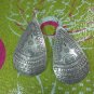 Hill Tribe Fine 925 Sterling Silver Earrings Asia Styles Sunny Season Theme