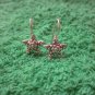 Hill Tribe Fine Sterling Silver Earrings Small Hook Dots Star Ocean Memorial
