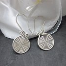 Hill Tribe Fine Sterling Silver Earrings Vintage Tribal Ethnic Filigree Jewelry