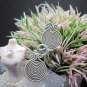 Hill Tribe Fine Sterling Silver Earrings Vintage Tribal Ethnic Filigree Jewelry