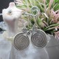 Hill Tribe Fine Sterling Silver Earrings Vintage Tribal Ethnic Filigree Jewelry