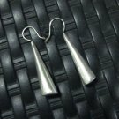 Earrings Hill Tribe Fine Silver Plain Stick Women Hooks Fastening er007