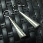 Earrings Hill Tribe Fine Silver Plain Stick Women Hooks Fastening er007