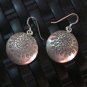 Silver Earrings Hill Tribe Handcraft Ethnic Tribal Dome Shape er046