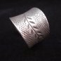 Fine Silver Rings Jewelry Ethno Anello Argento Adjustable Olive Precious 4603