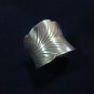 Fine Silver Rings HILLTRIBE Ethno Anello Argento Classic Feather Band Ring 56040