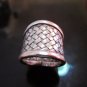 Fine Silver Rings HILL TRIBE Ethno Anello Argento Classic Tribal Weaves 56057