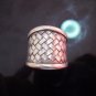 Fine Silver Rings HILL TRIBE Ethno Anello Argento Classic Tribal Weaves 56057